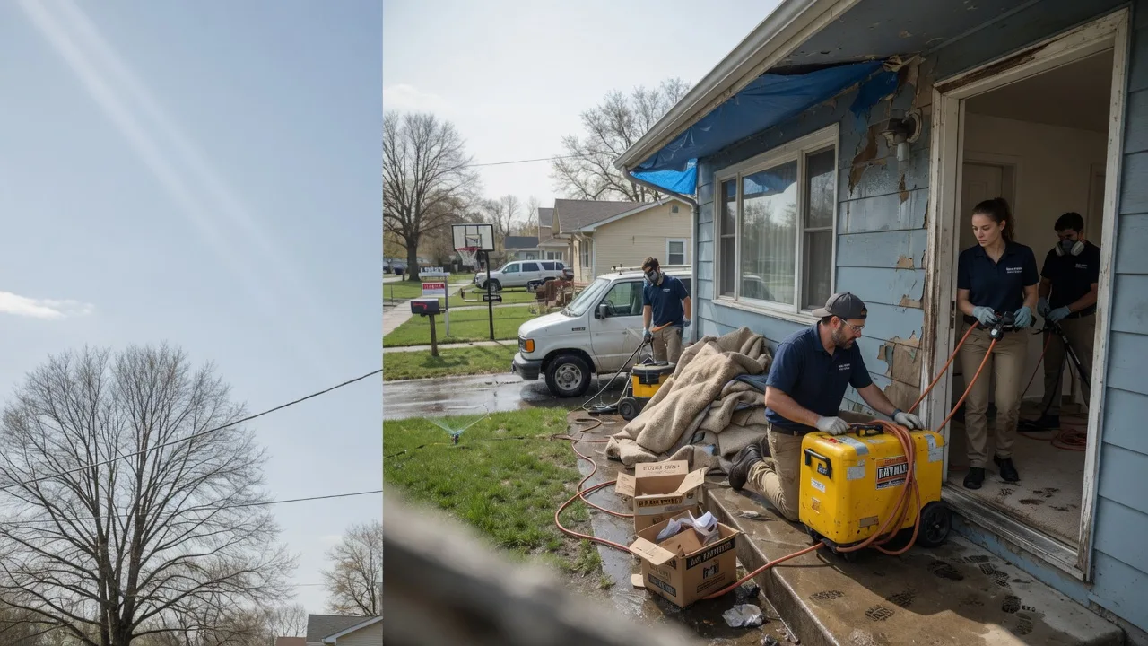 Basement Flood Cleanup in Monterey, IN near me